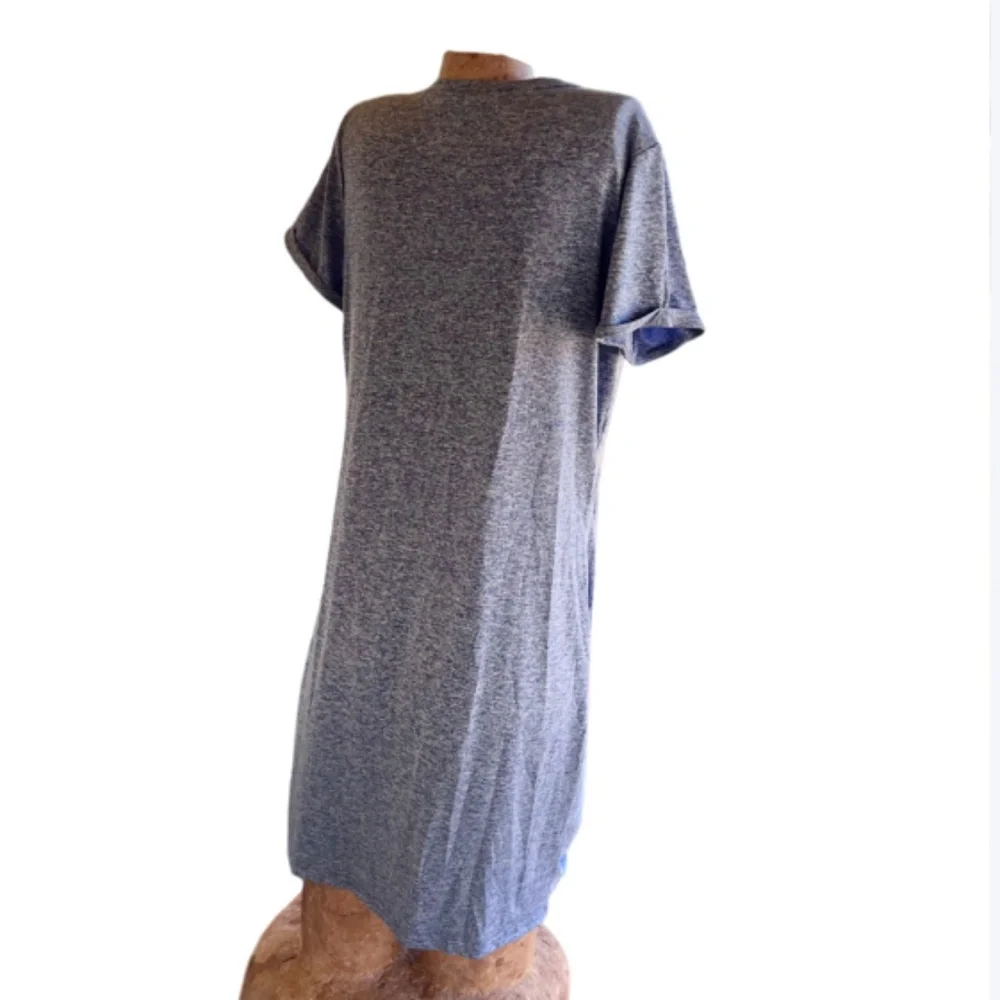 Twist-Front T-Shirt Dress - Picture 4 of 8